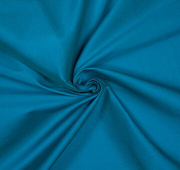 Taft, umělé hedvábí, ceruelan modrá