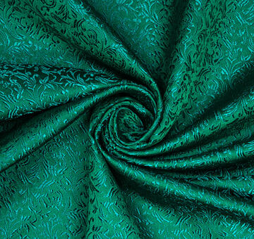 Brokát ornamenty – smaragdový