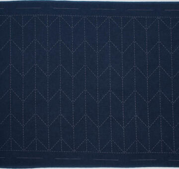 Sahiko prostírání 31 x 45 cm "yabane", indigo