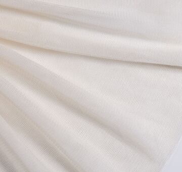 Tyl vintage, krémový