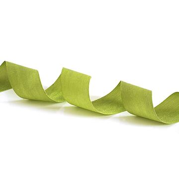 Hedvábná stuha 2 cm, světle zelená
