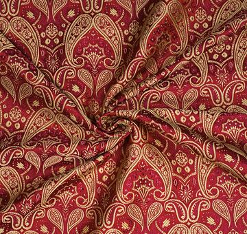 Brokát knížecí, zlato-rudý