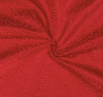 Brokát ornamenty, červený