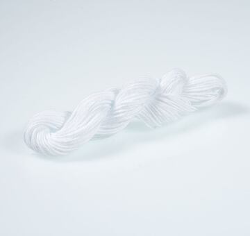 Vyšívací příze na sashiko Olympus 20m, čistě bílá 1