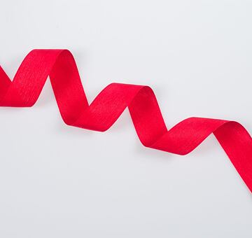 Wstążka jedwabna 2 cm, czerwona