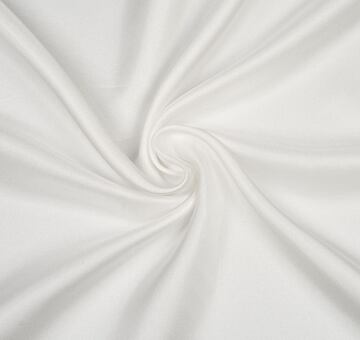 Hedvábný serž, bílá ivory