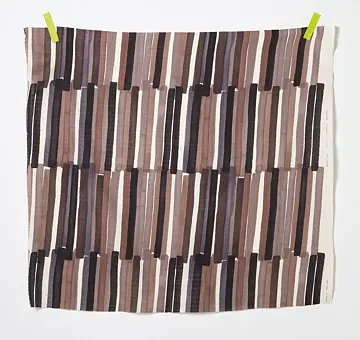 Nani IRO japońska bawełna organiczna "Grace", podwójna gaza, brązowy