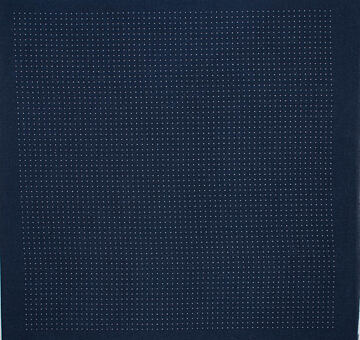 Hana-Fukin sashiko utěrka 33 × 33 cm s předtištěnou mřížkou pro hitomezashi, indigo
