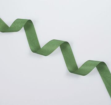 Wstążka jedwabna 1,5 cm, zielona