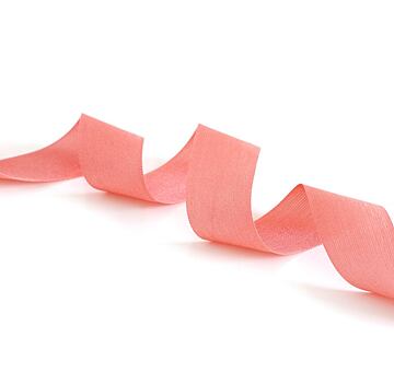 Hedvábná stuha 2 cm, korálová