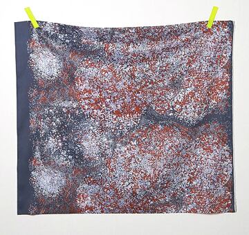 Japonský bavlněný satén Bird’s Eye, tmavě modrý