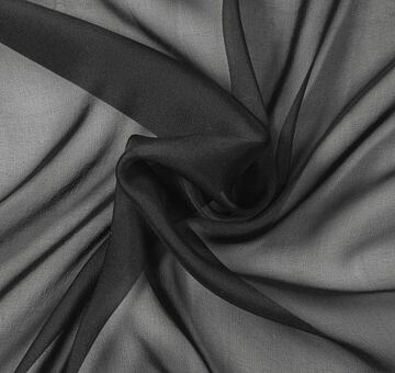 Hedvábný žoržet, černý