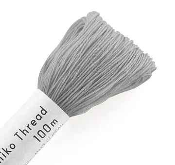 Vyšívací příze na sashiko Olympus 100m, šedá 134