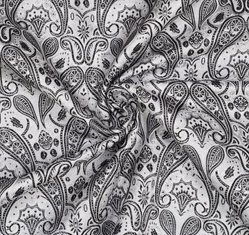 Brokát knížecí, černo-stříbrný