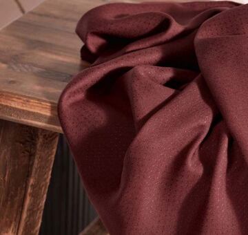 Francouzská šatovka Dobby Rust, EcoVero, hnědá