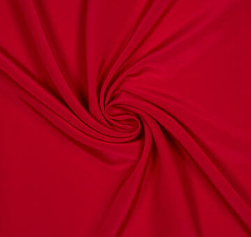 Hedvábný krepdešín, rudý, 0.8m