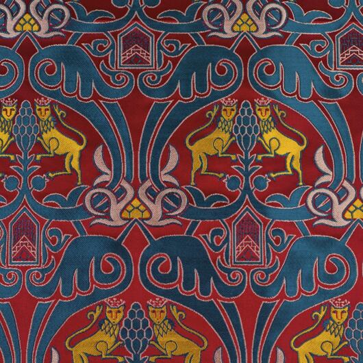 Historický brokát na středověký kostým s přírodním hedvábím © Sartor Bohemia