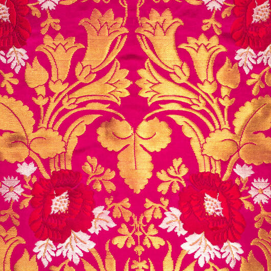 Brokat z naturalnego jedwabiu © Sartor Bohemia