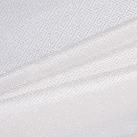 Brokát geometrický, ivory