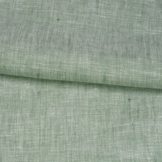 Žíhané lněné plátno, khaki