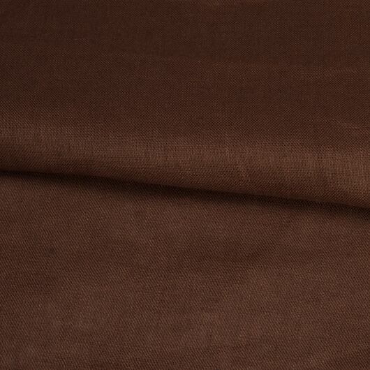 Lněné plátno, hnědé