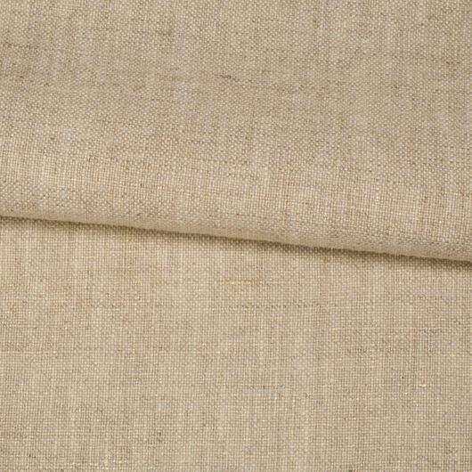 Lněné plátno, lehké, přírodní pozlacené