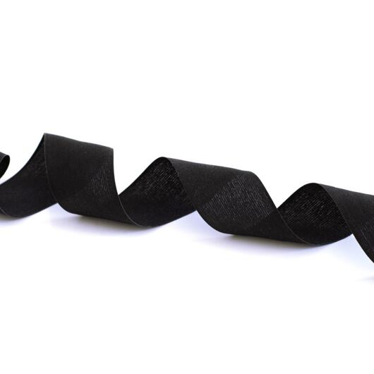 Wstążka jedwabna 2 cm, czarna