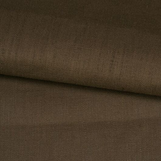 Lněné plátno, hnědé