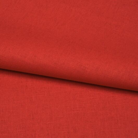 Len s bavlnou, lehký, červený