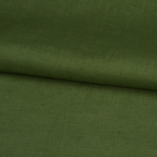 Lněné plátno, zelené