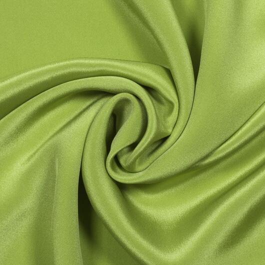 Hedvábný krep marokén, světle zelený