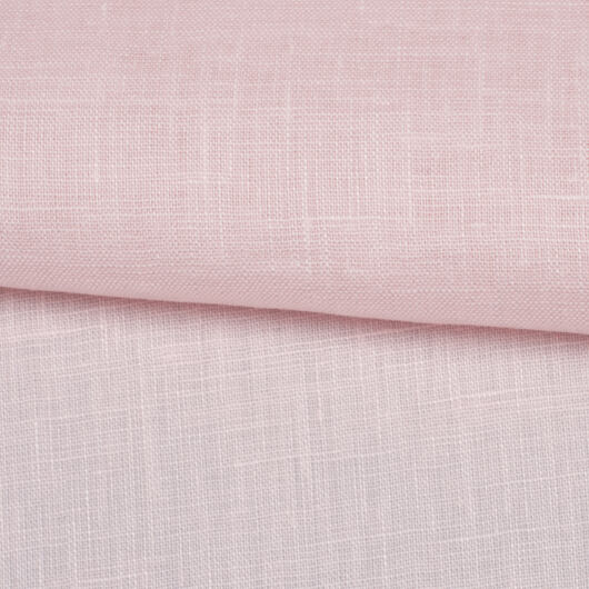 Lněné plátno, lehké, světle růžové
