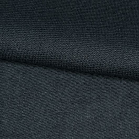 Lněné plátno, lehké, tmavě modré