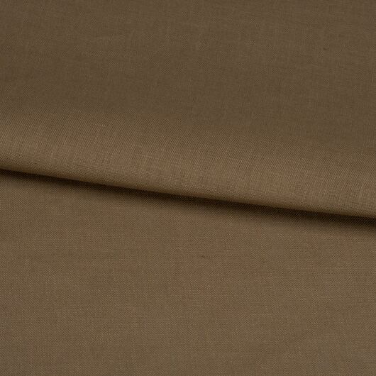 lněná látka hnědá