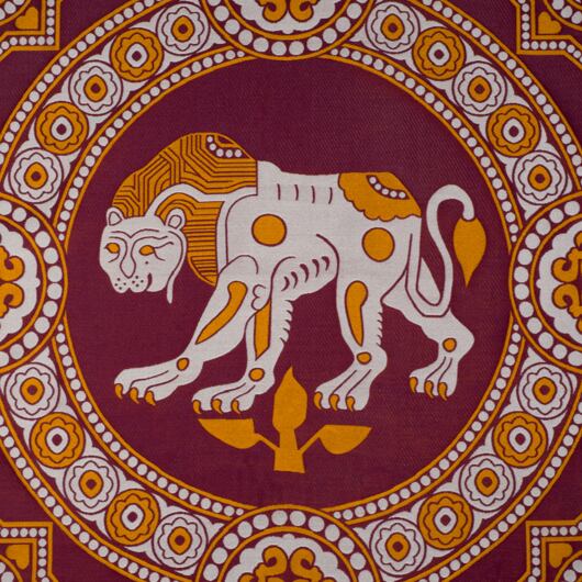 Samitum - žakárová hedvábná látka na středověké šaty © Sartor Bohemia