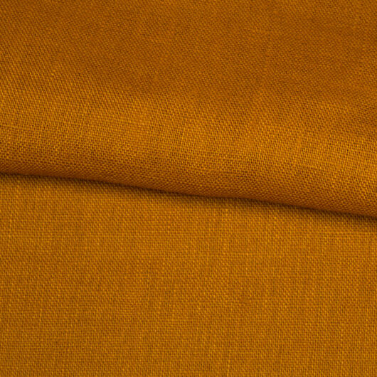 Lněné plátno, okrové