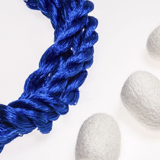 Nić do haftu, 100% jedwab, niebieska