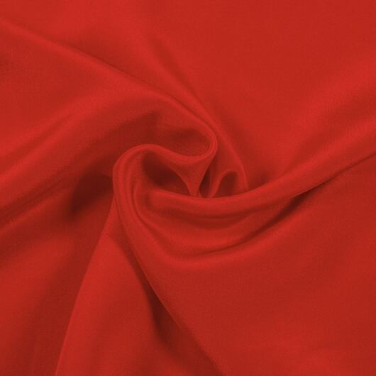 Hedvábný červený krep marokén