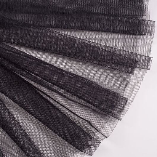 Tyl vintage, černý