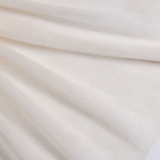 Tyl vintage, krémový