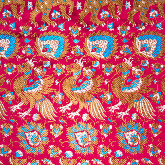 Historyczny brokat do średniowiecznych strojów z naturalnego jedwabiu © Sartor Bohemia