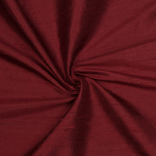 Hedvábný dupion, rudý