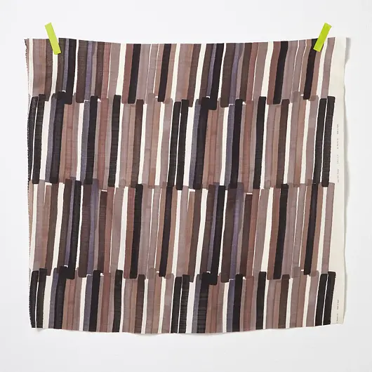 Japońska bawełna organiczna GRACE, podwójna gaza, brązowa