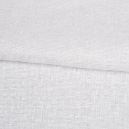 Lněné plátno, lehké, čistě bílé