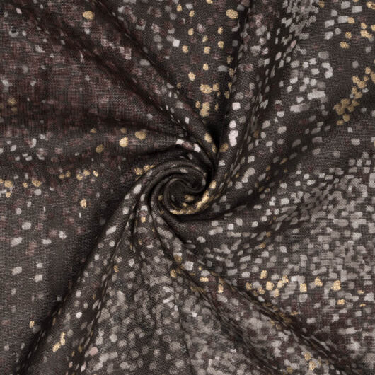 Japońska bawełna organiczna nani IRO Waterfall, podwójna gaza, brązowy