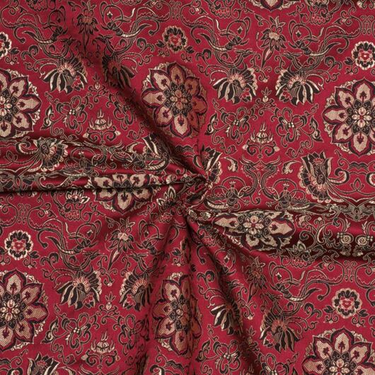 Brokát chryzantéma, rudý