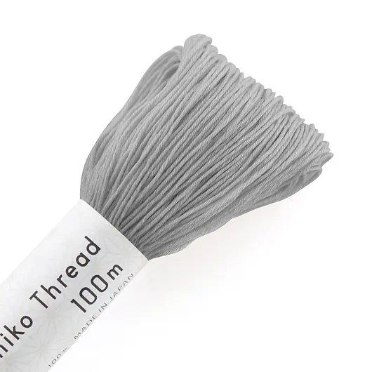 Vyšívací příze na sashiko Olympus 100m, šedá 134