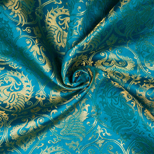 Historický brokát na středověký kostým z přírodního hedvábí © Sartor Bohemia