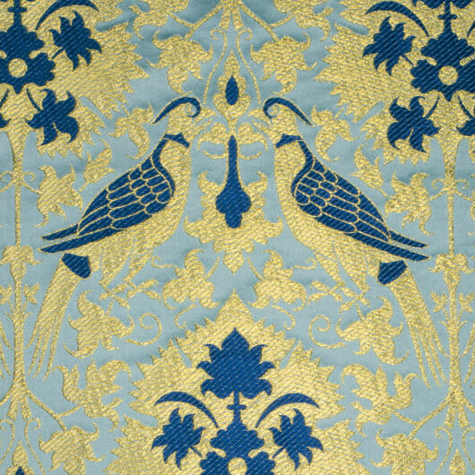 Historyczny brokat do średniowiecznych strojów z naturalnego jedwabiu © Sartor Bohemia