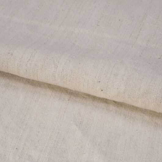 Ručně tkaný československý len, přírodní